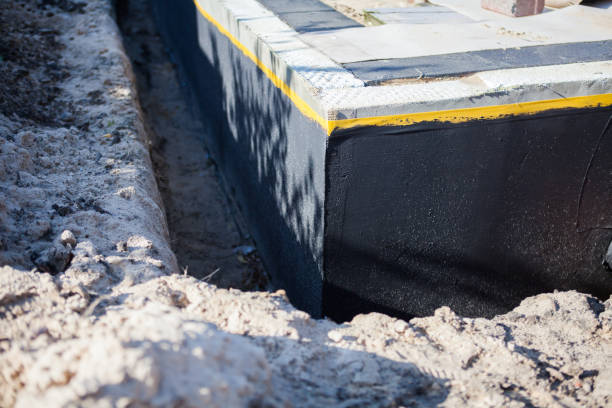 Professional Foundation Crack Repair technician working in Green Lane, PA